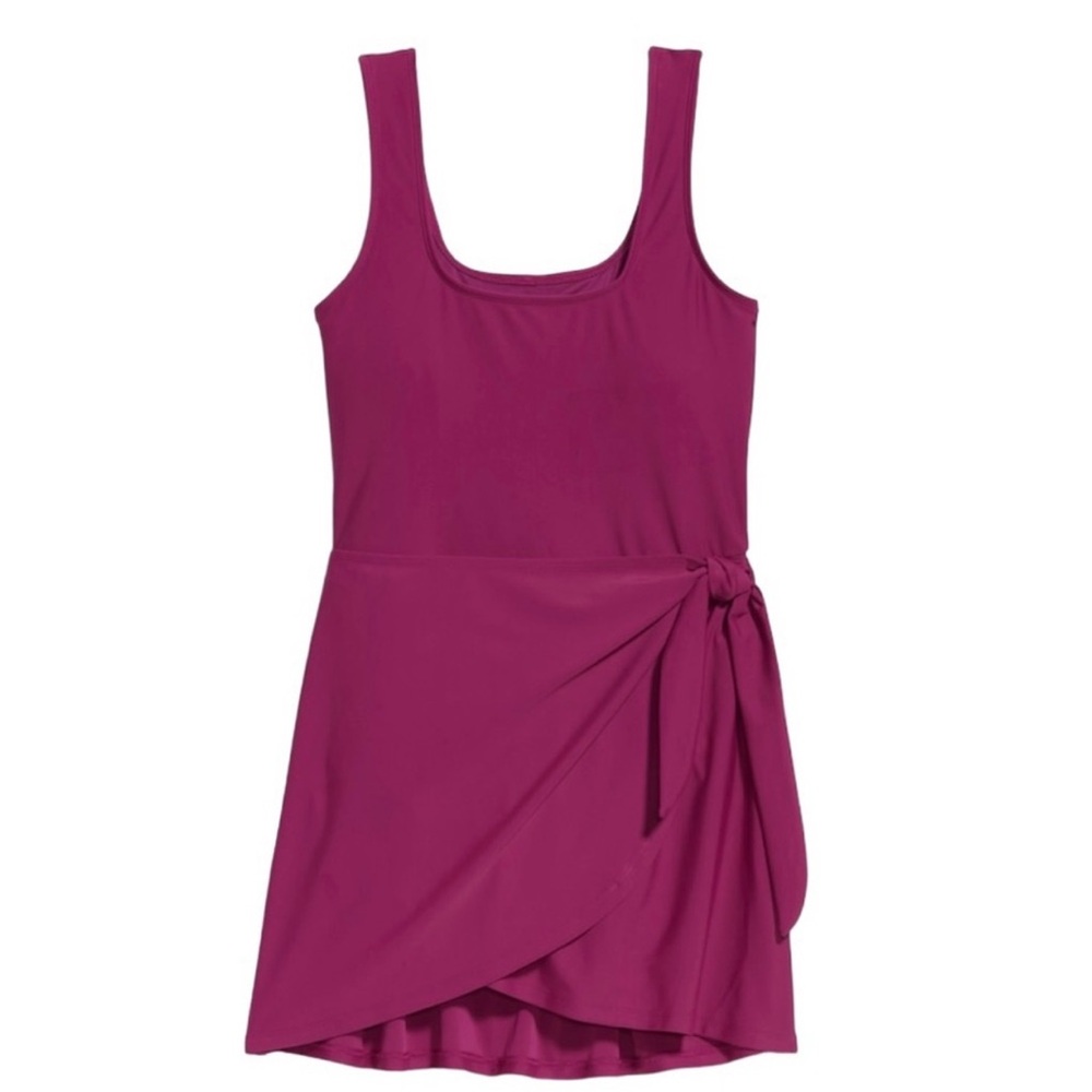 Old Navy Swim Dress Side-Tie Swimsuit